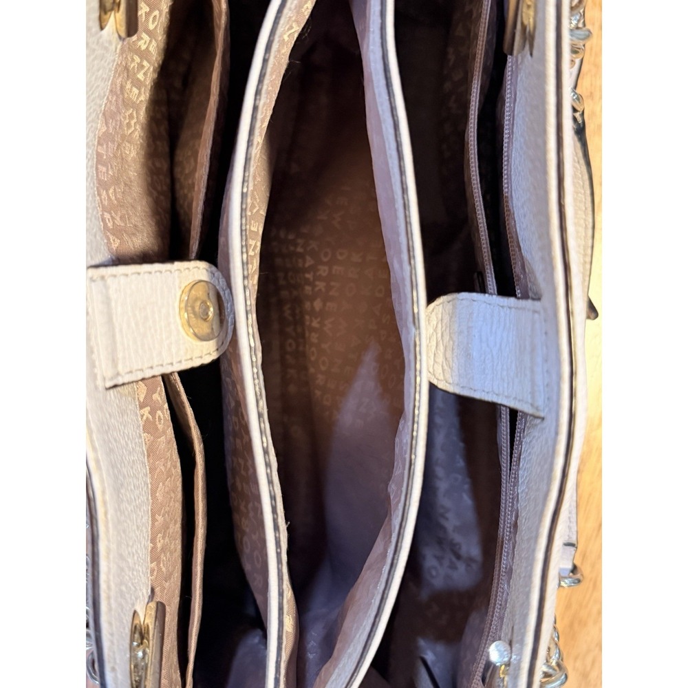 Kate Spade Briar Lane Meena Purse Pink Beige Leather Removable Shoulder Strap - Picture 9 of 14